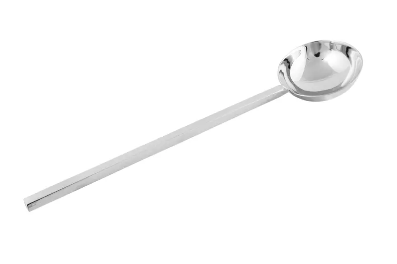 13-Inch Hammered Stainless Steel Deep Ladle For Buffets 1