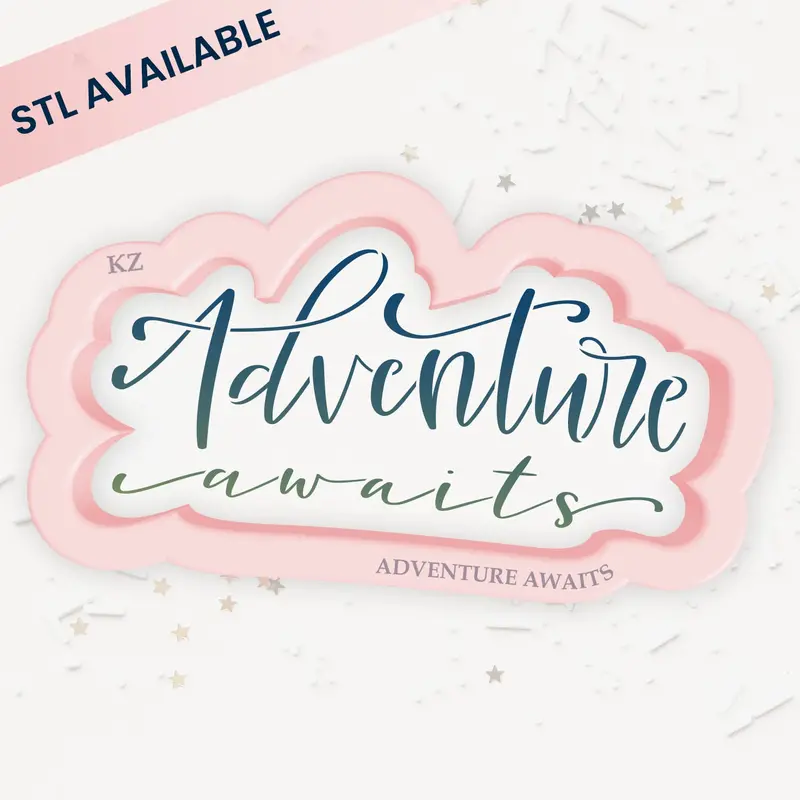 'Adventure Awaits' Cookie Cutter And Stencil Kit 1
