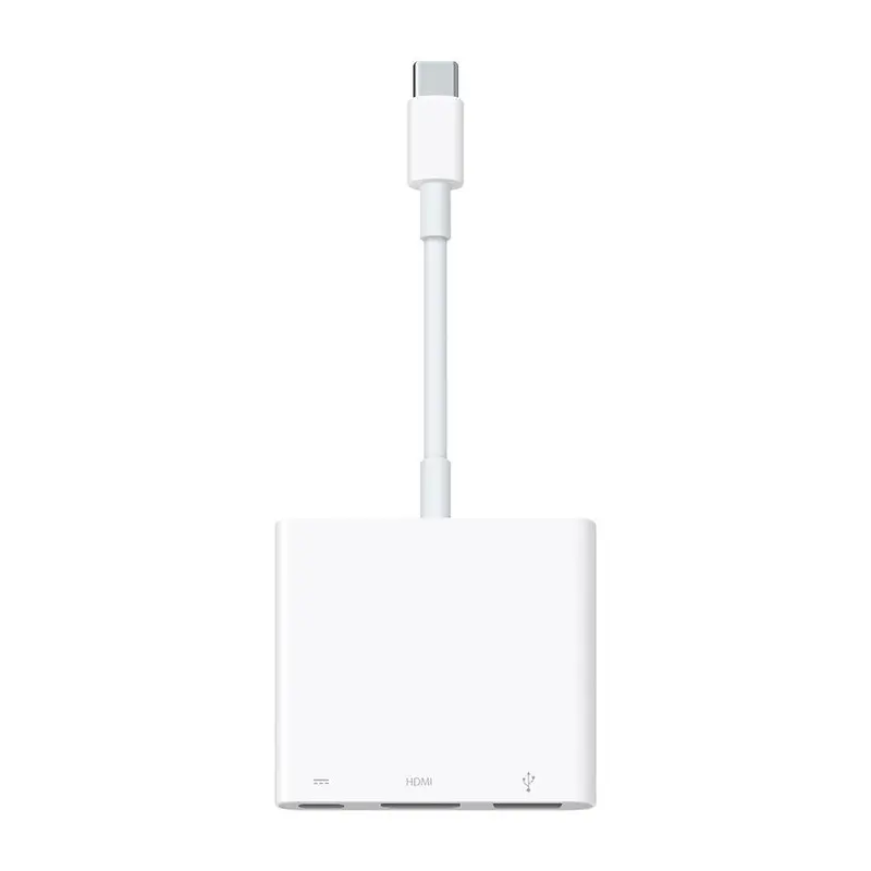 Apple Muf82Am/A Usb-C Digital Av Multiport Adapter – Supports Hdmi, Usb-A & Usb-C 1