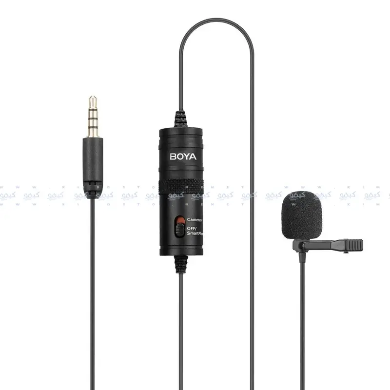 Boya By-M1 Wired Lavalier Microphone – Compatible Version 1