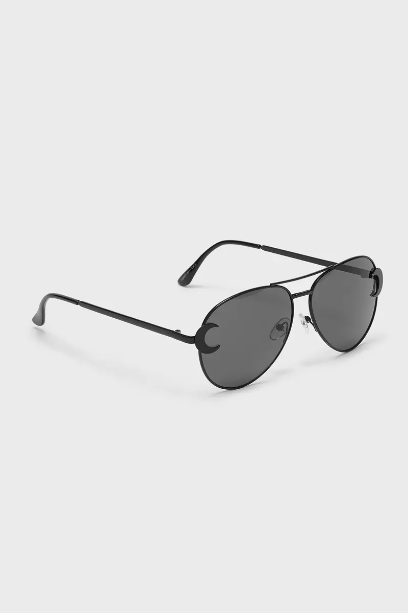 Crypta Round Frame Sunglasses – Vintage-Inspired Lens Style 1