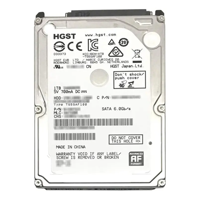 Hgst Travelstar 1Tb 2.5-Inch Internal Hdd – Tested Used Laptop Storage Drive 1