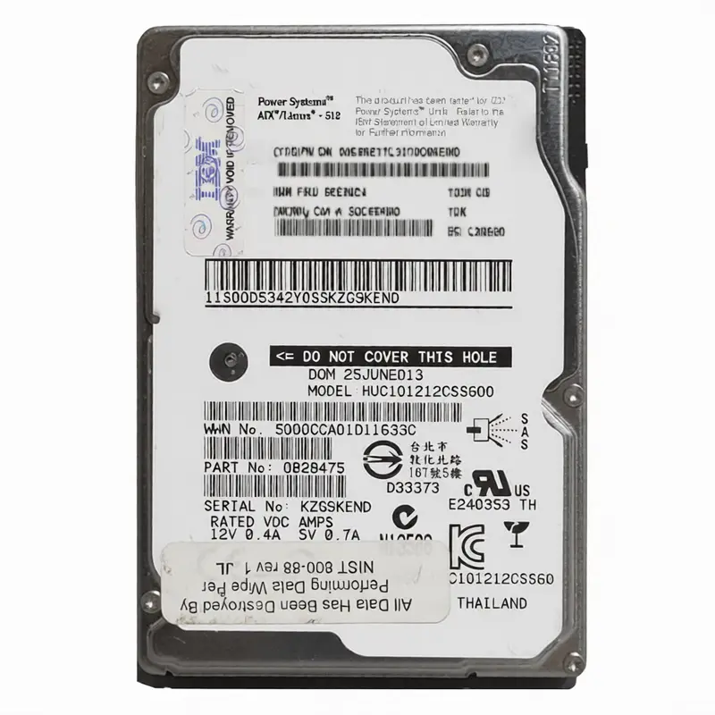 Ibm 1.2Tb 10K Rpm Sas 2.5″ Enterprise Hard Drive — Used, Original Server Grade 1