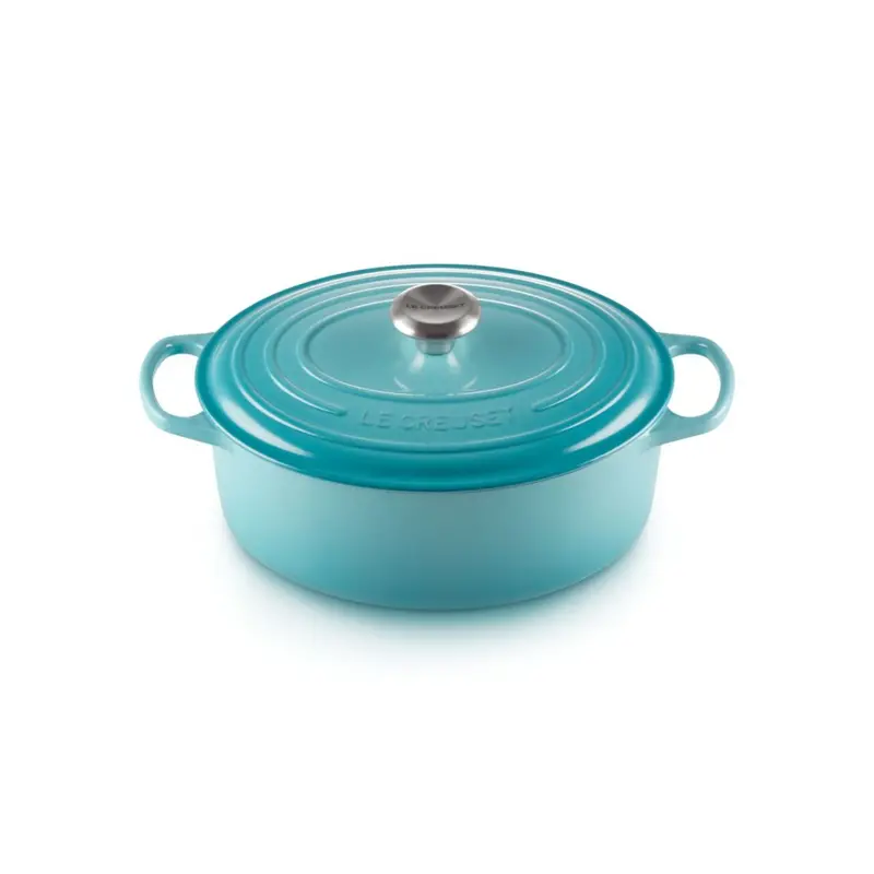 Le Creuset Signature Oval Dutch Oven – Premium Enameled Cast Iron Braiser 1