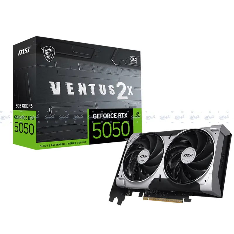 Msi Geforce Rtx 5050 Ventus 2X Oc – 8Gb Gddr6 Gpu 1