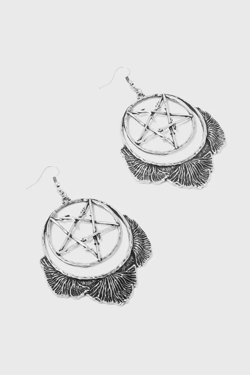 Mushroom-Inspired Ritual Earrings 1