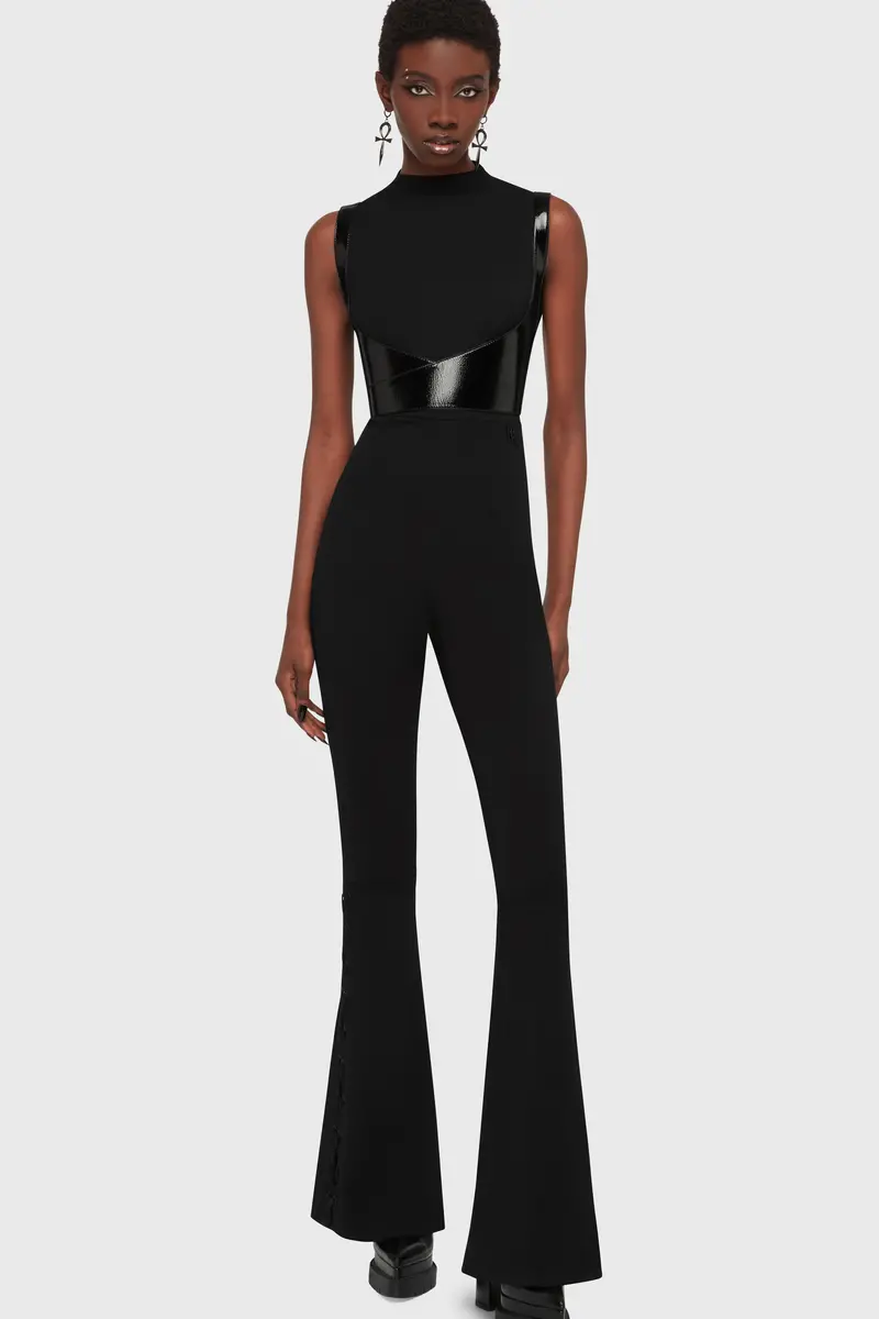 Nocturnus Dark-Toned Jumpsuit 1