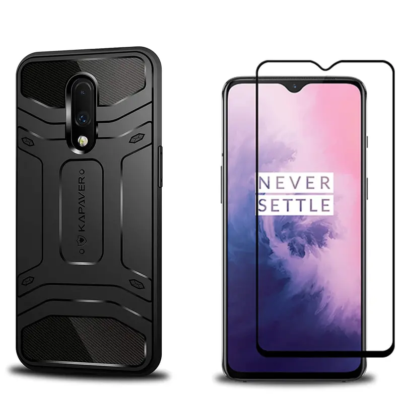 Oneplus 7 Edge-To-Edge Tempered Glass Screen Guard – Single Unit 1