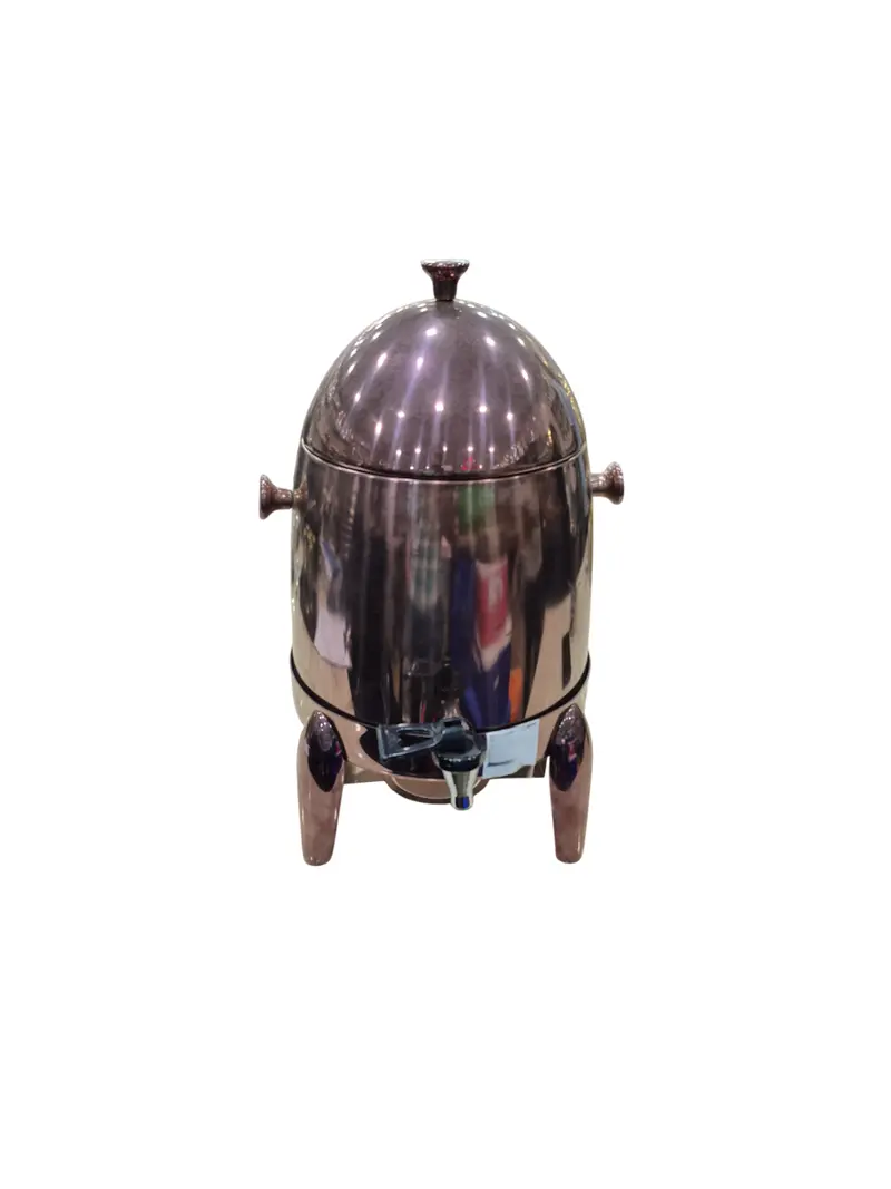 Pvd Rose Gold Stainless Steel Tea And Coffee Urn – 12-Liter Commercial-Grade Dispenser 1