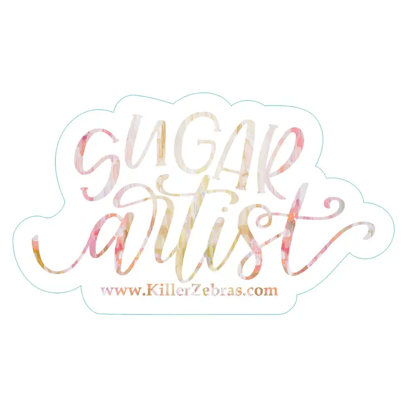 Sugar Artist Professional Baking Sticker 1