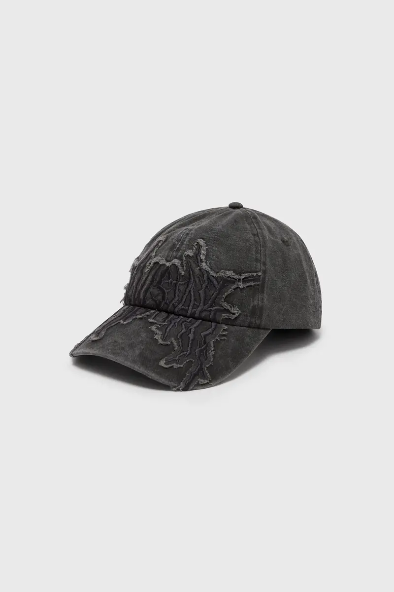 Washed Cotton Snapback Cap – Shadowmark 1